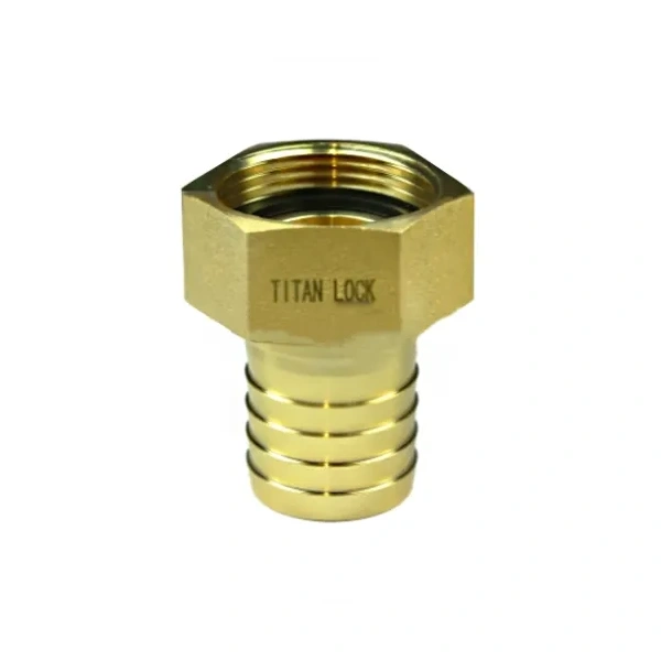 1,25in, штуцер с внутренней резьбой под рукав, латунь, TLSF32BR TITAN LOCK