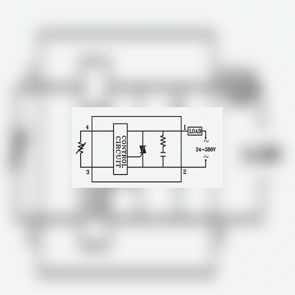Однофазное твердотельное реле Fotek SSR-10VA