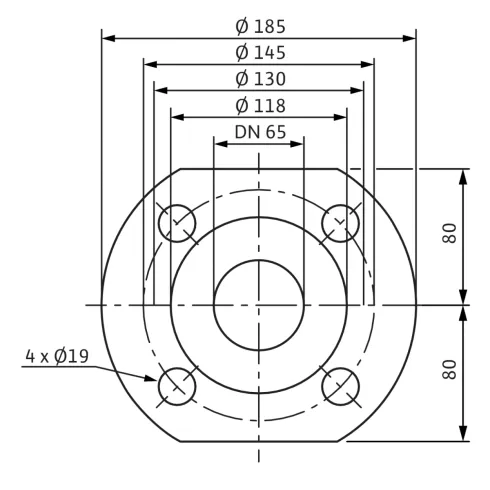 Циркуляционный насос Wilo Stratos 65/1-16 PN16 2152309